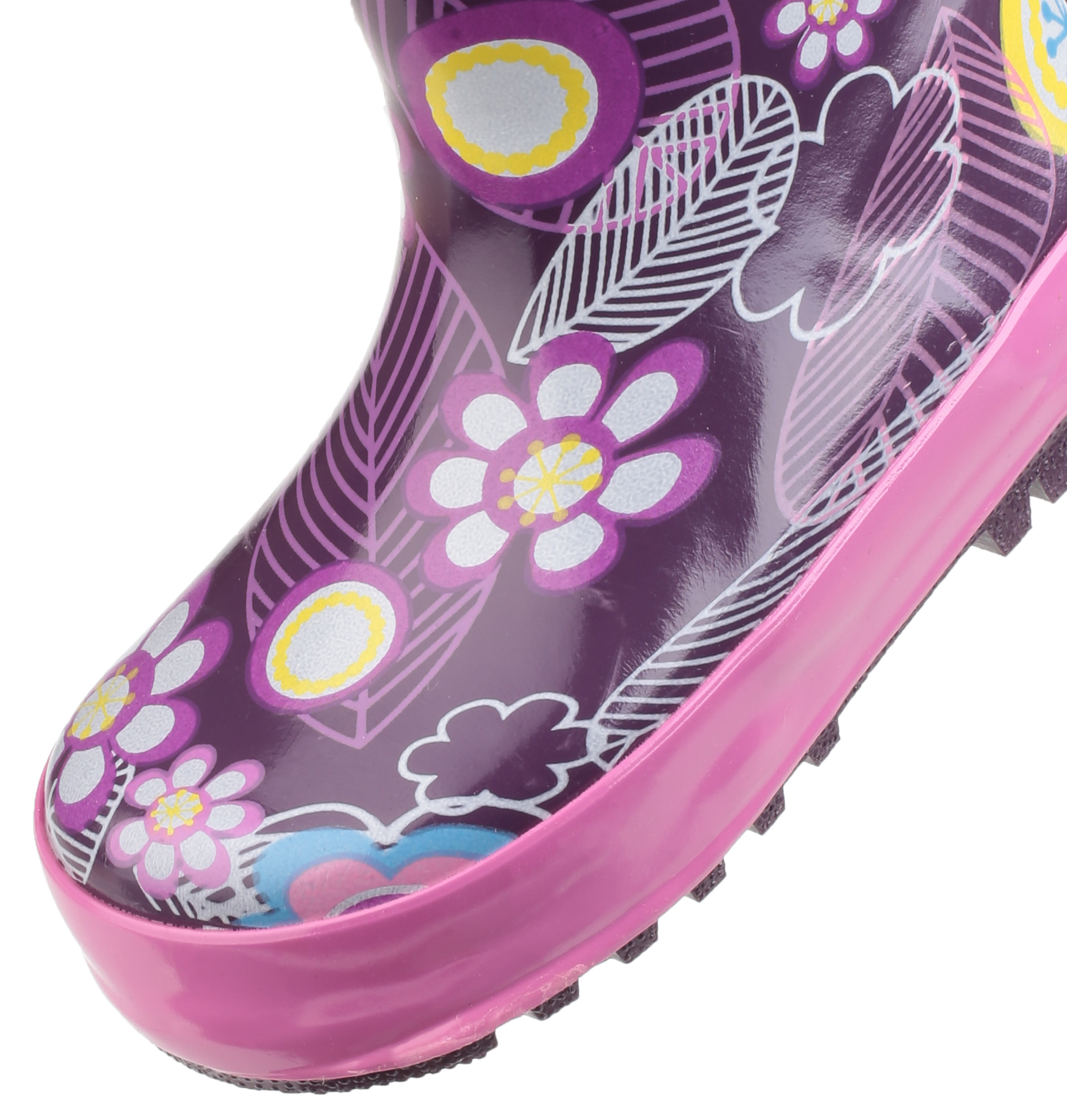 Corporate Children Flower Wellington Boots