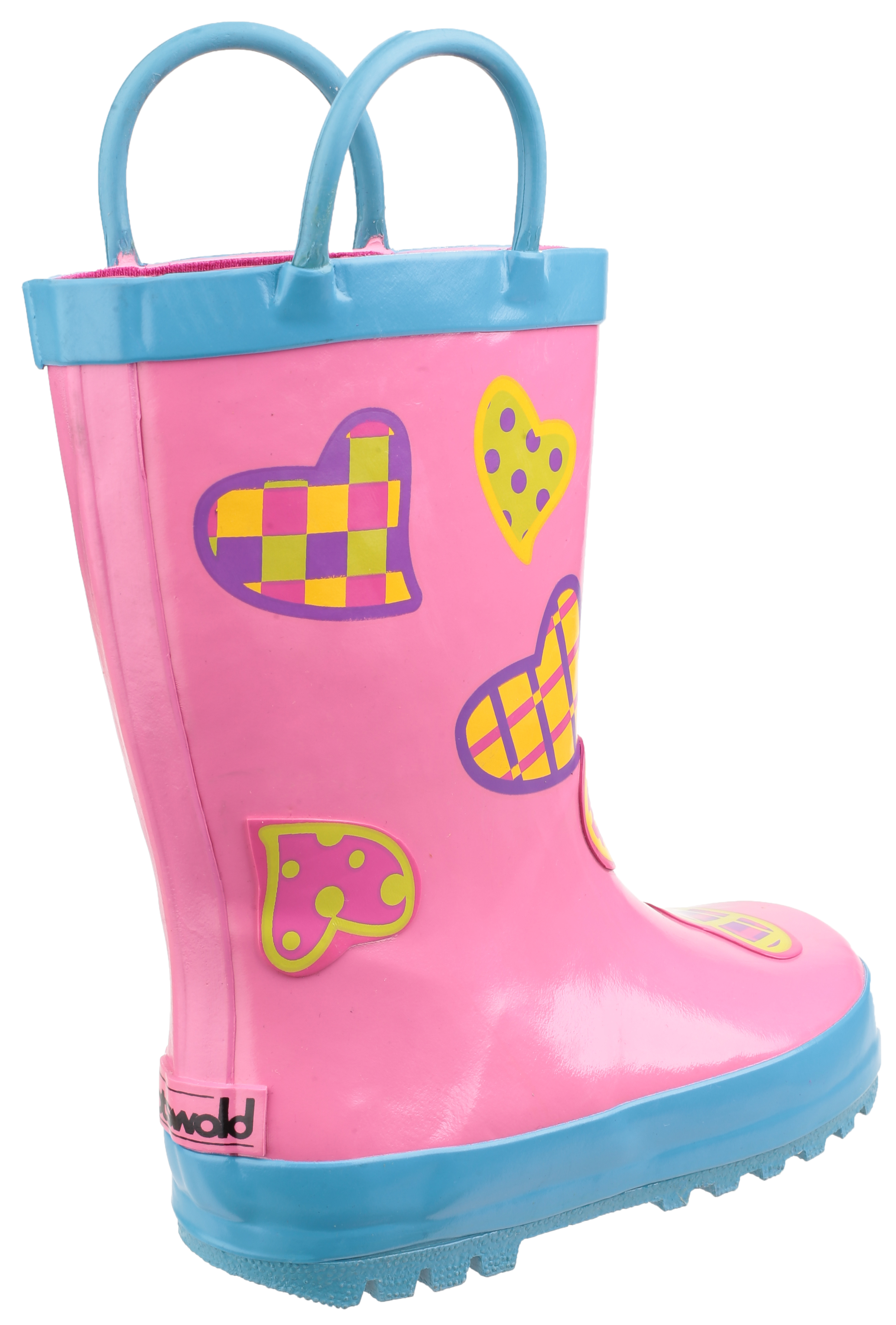 Branded Children Hearts Wellington Boots