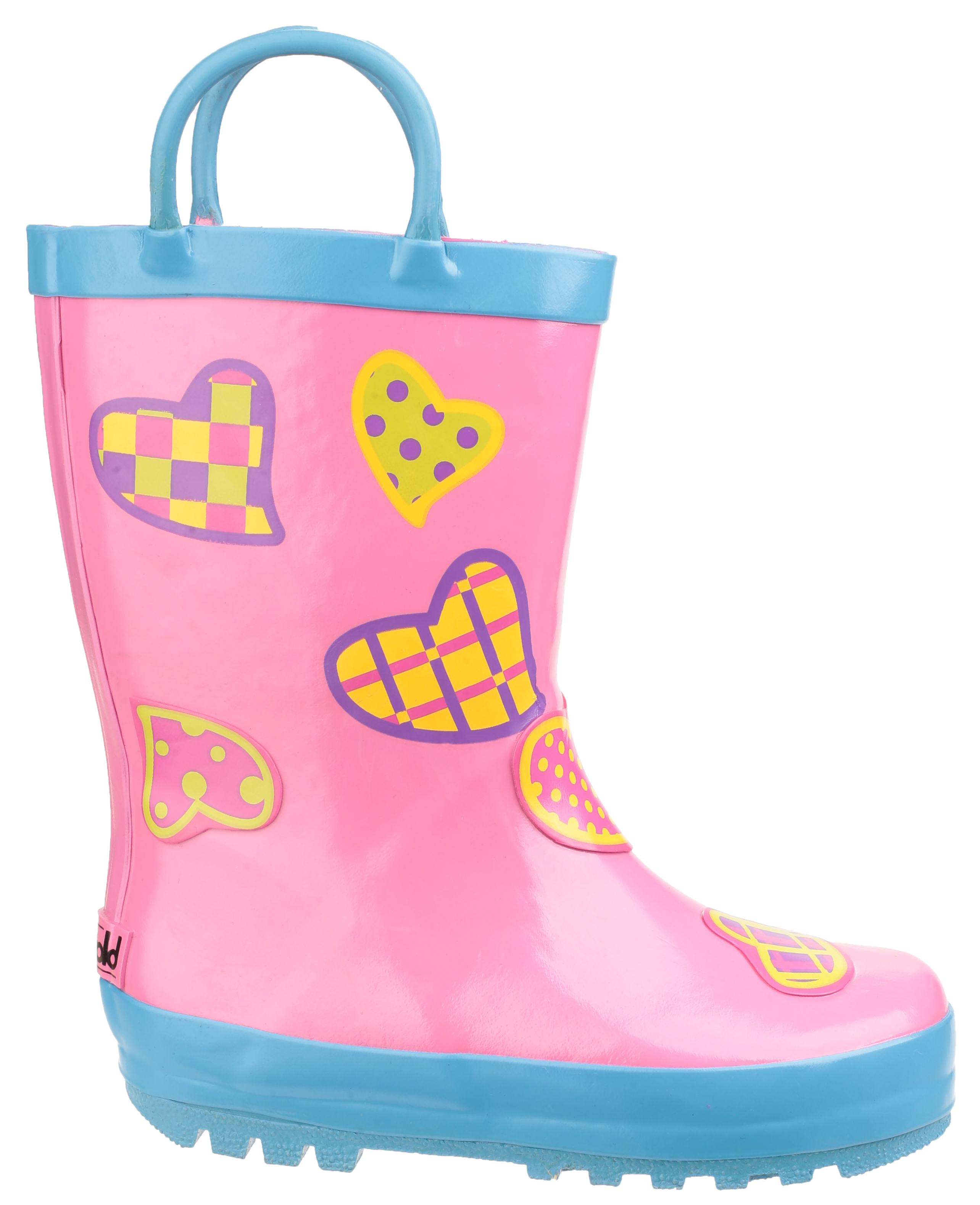 Corporate Children Hearts Wellington Boots