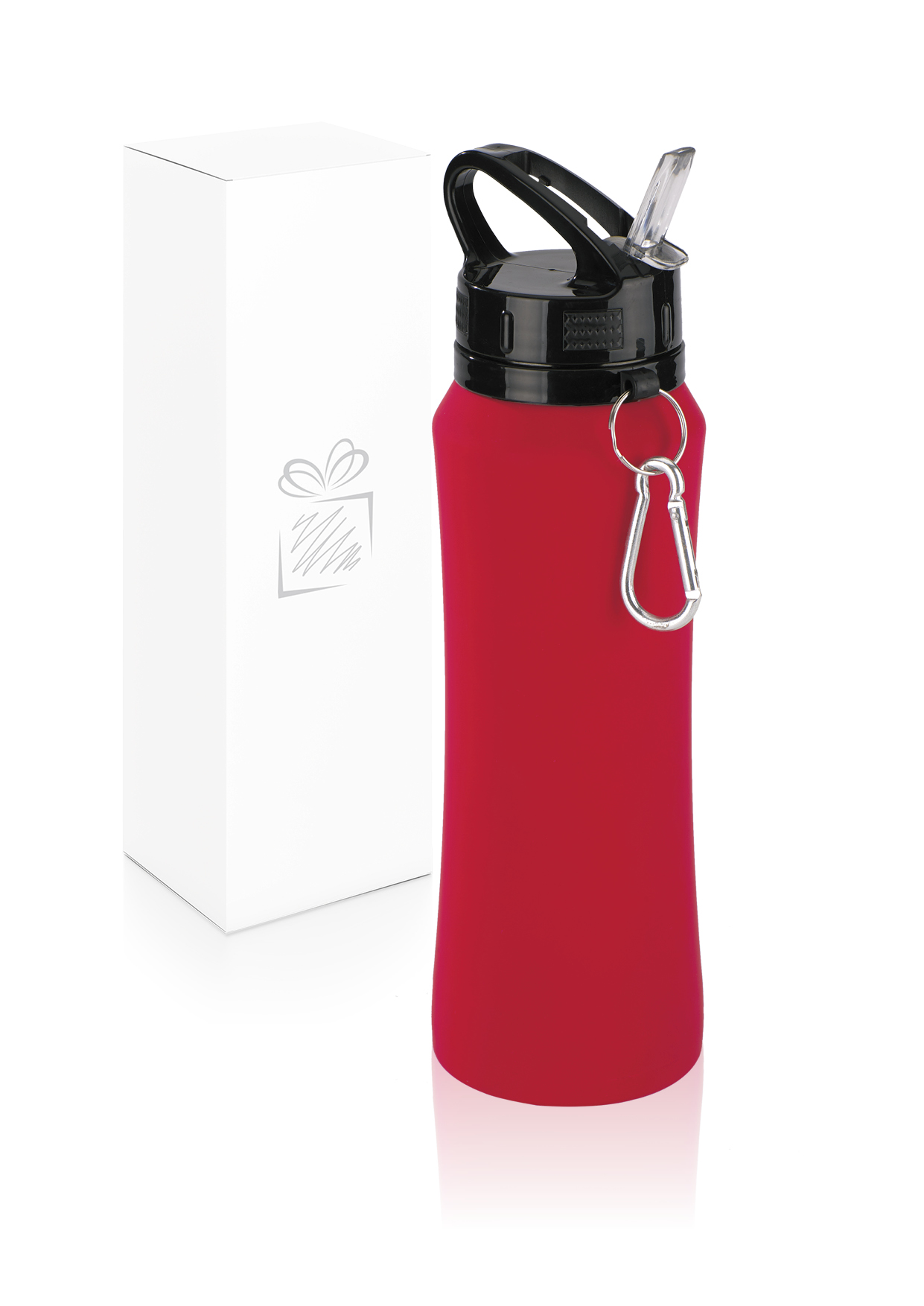 Promo PAINTURISSIMO WATER BOTTLE WITH METAL HOOK 700ML