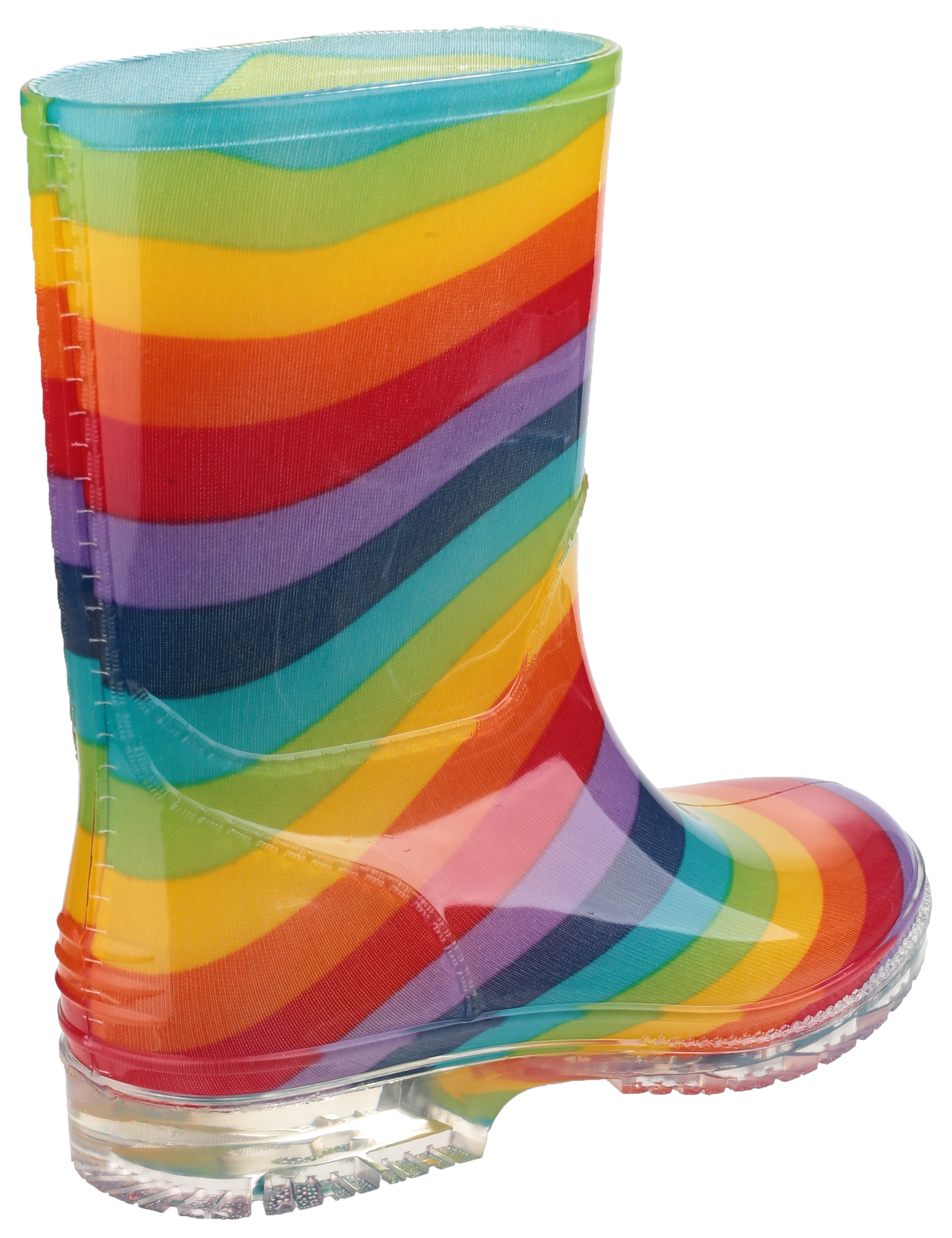 Branded Children Rainbow Wellington Boots