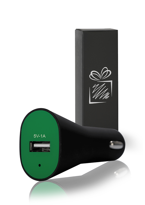 Promotional USB CAR CHARGER 1A PAINTURISSIMO