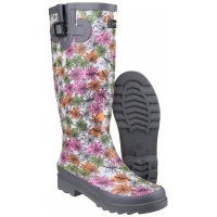 Flower Power Wellington boots