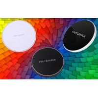 Wireless Qi charger round