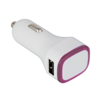 USB car charger adapter RC 500 WHITE